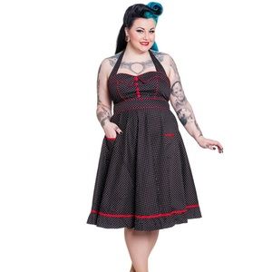 Hell Bunny Vanity Hot Rod Dress